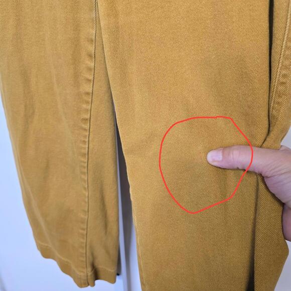 Universal Thread Women's Mustard Yellow Wide Leg Pants Size 14/32 - Picture 6 of 6